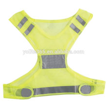 Mesh Reflective Safety Running Vest